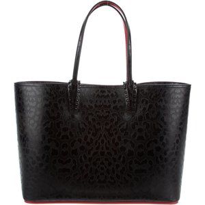 Christian Louboutin Animal Print Cabata Tote